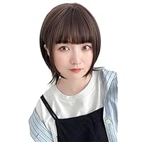 Amazon.co.jp: [ブライトララ] ウィッグ ショート ボブ フル